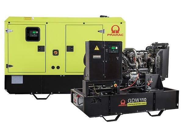 Pramac GDW110P 110kVA Three Phase Diesel Generator (ACP AMF 1000L)