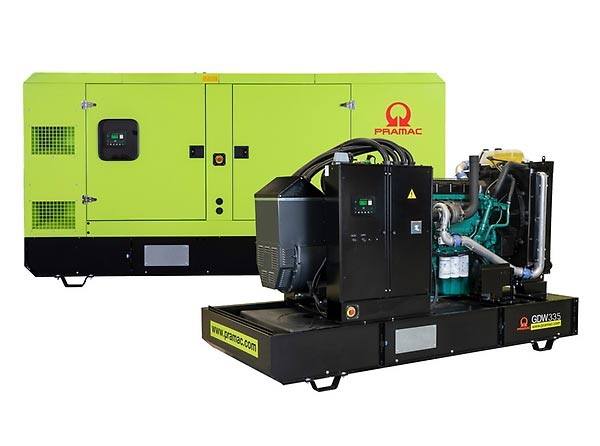Pramac GDW335V 335kVA Three Phase Diesel Generator (ACP AMF 1000L)