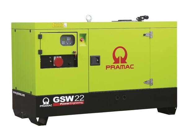 Pramac GSW22P 17.6kVA Single Phase Diesel Generator (ACP AMF)