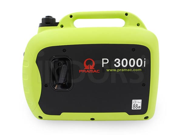 Second image of Pramac Petrol P3000i 2.5kVA Single Phase Recoil Start Portable Inverter Generator