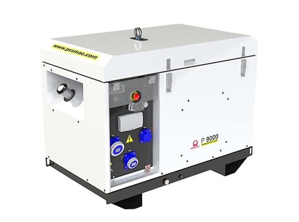 Pramac Diesel P9000 8.8kVA Single Phase Electric Start Portable Generator