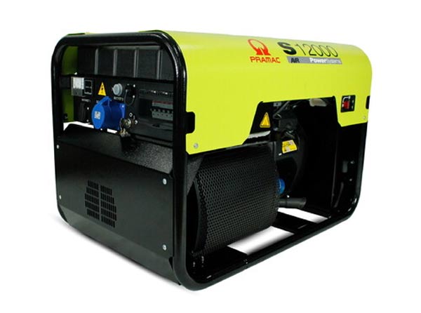 Pramac Petrol P12000 11kVA Single Phase Electric Start Portable Generator (with AVR, CONN, DPP, HAU)