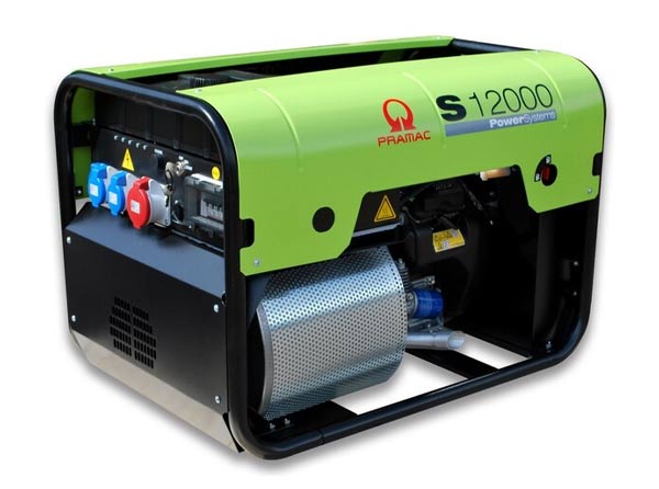 Pramac Petrol P12000 13.9kVA Three Phase Electric Start Portable Generator (with AVR, CONN, DPP)