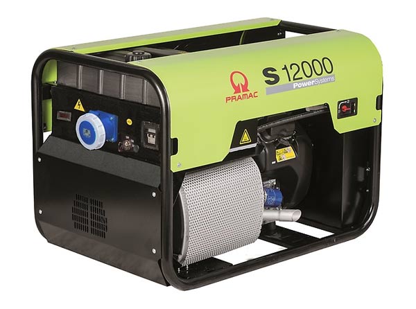 Pramac Petrol S12000 11.9kVA Single Phase Electric Start Portable Generator (with AVR, CONN, DPP, HAU2)