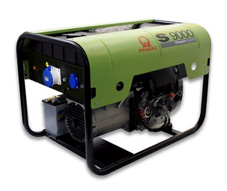 Pramac Diesel S9000 8.5kVA Single Phase Electric & Recoil Start Portable Generator